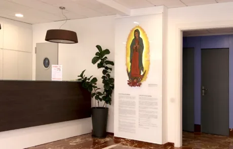 Atención al paciente en clínica Guadalupe